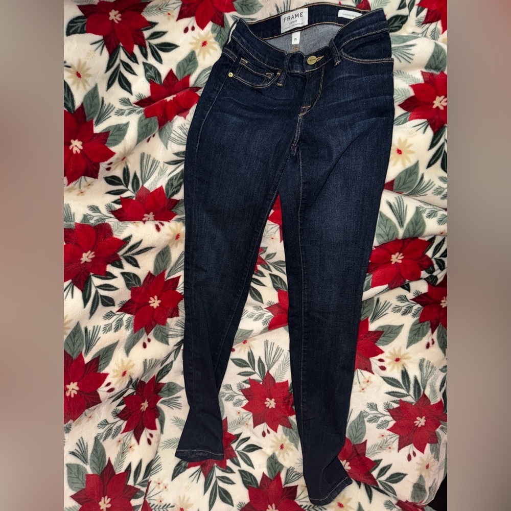 Frame Denim, Le Skinny de Jeanne size 25 jeans, barely work!!!